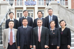 Representatives from China's Northwest University