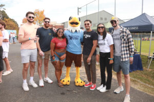 UMW Homecoming is a great time to catch up with fellow Eagles from all graduating classes. Photo by Karen Pearlman.