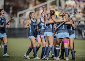 UMW’s women's talented field hockey team is ranked No. 38 in the nation in the NCAA Power Index issued Oct. 2024. Photo by Tom Rothenberg.