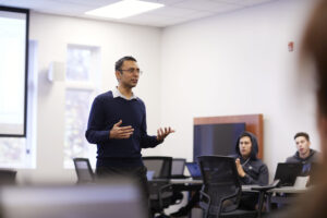 Associate Professor of Business Kashef Majid was recognized on Poets&Quants' 2024 list of best undergraduate business professors.