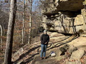 UMW junior Grace Hannah Buck, an environmental geology and historic preservation major who plans to pursue a career in architectural preservation, received the first Class of 1972 Dr. Michael Bass Scholarship.