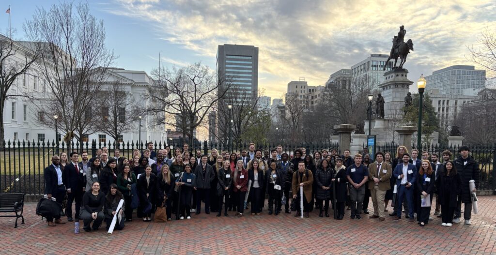 Participants from the Inaugural Undergraduate Research Showcase in Richmond