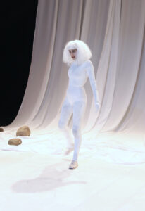 Austin designed costumes for 'The Tempest' at the Yale School of Drama.